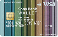 Sony Bank WALLET（Visaデビットカード）